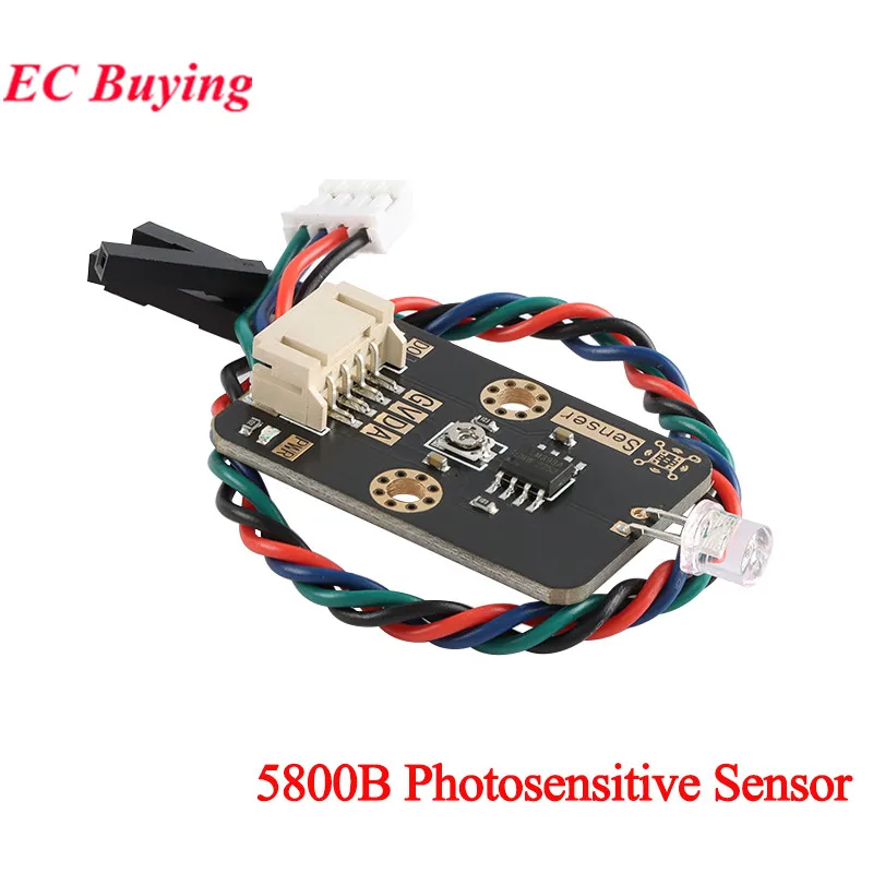 5800B Photodiode Photoelectric Switch Module Photosensitive LDR Sensor 5800b-photodiode-photoelectric-switch-module-photosensitive-ldr-sensor
