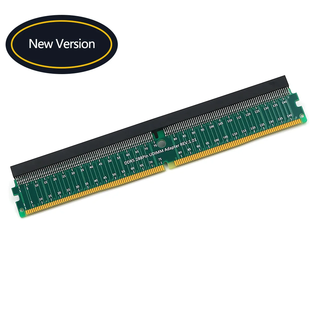 

Новая настольная оперативная память DDR5 DC 1,2 в 288Pin для настольного ПК, тестовая защита ОЗУ, слот для карты, адаптер для ПК или сервера