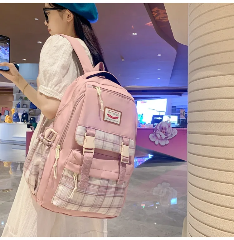 Large Capacity Primary School Student Nylon Waterproof School Bag Cute  Princess Girl Backpack Backpack (Color : Jianbianlan, Size : Large) : Buy  Online at Best Price in KSA - Souq is now : Fashion