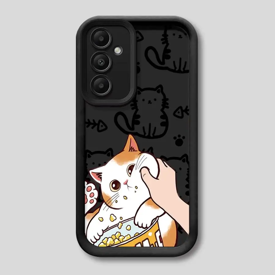 Soft Cartoon Cute Little Cat Phone Case