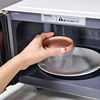 4 Pcs 500ml Round Food Fresh Keeping Box Kitchen Refrigerator Storage Container Fruits Snacks Sealed Jar Microwave Heating 4