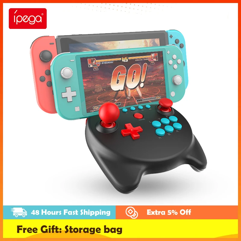 Ipega Pg-Sw025 Joystick Bluetooth Gamepad Wireless Plug & Play Controller Di Gioco Tastiera Per Nintendo Switch N-Switch Lite Pc