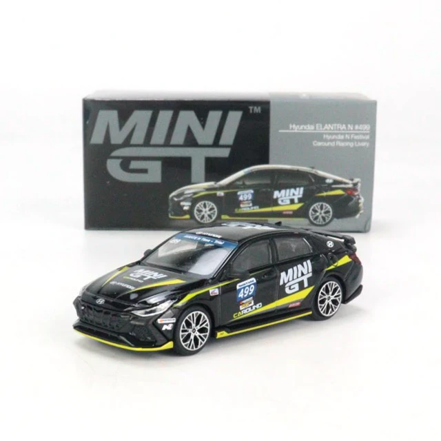 MINI GT 1:64 Hyundai Elantra N #499 Caround Racing Hyundai N