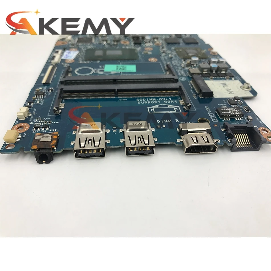 CN-0VK1G0 VK1G0 CN-0Y8N7H Y8N7H For dell Inspiron 5567 5767 Laptop Motherboard BAL20 LA-D801P With i5-7200U 216-0889018 100%Test gaming pc motherboard cheap