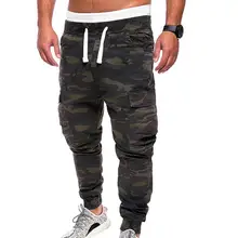 

Plus Size Men Military Camouflage Print Trousers Multi Pockets Cargo Jog Pants Casual Pants