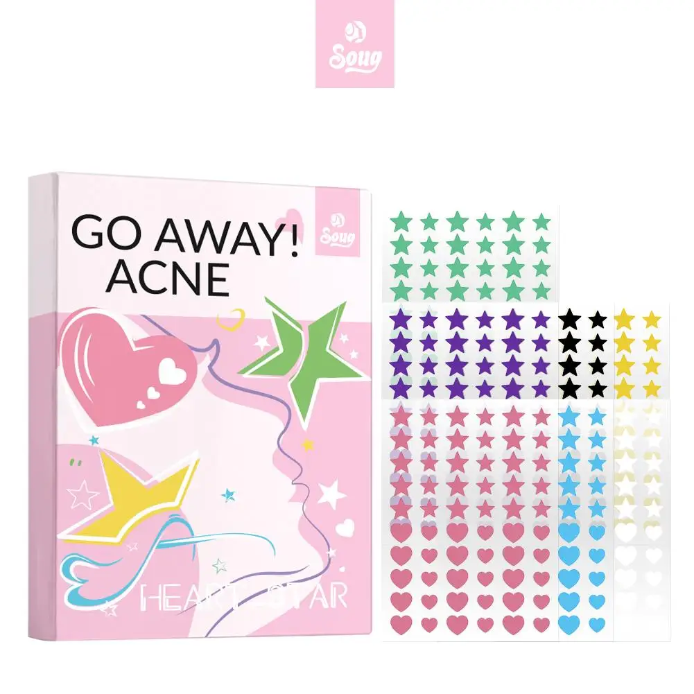 Acne patch Color set PE concealer Star/Heart shape Acne mask masking tape cosmetics concealer desalinate pimple Skin care