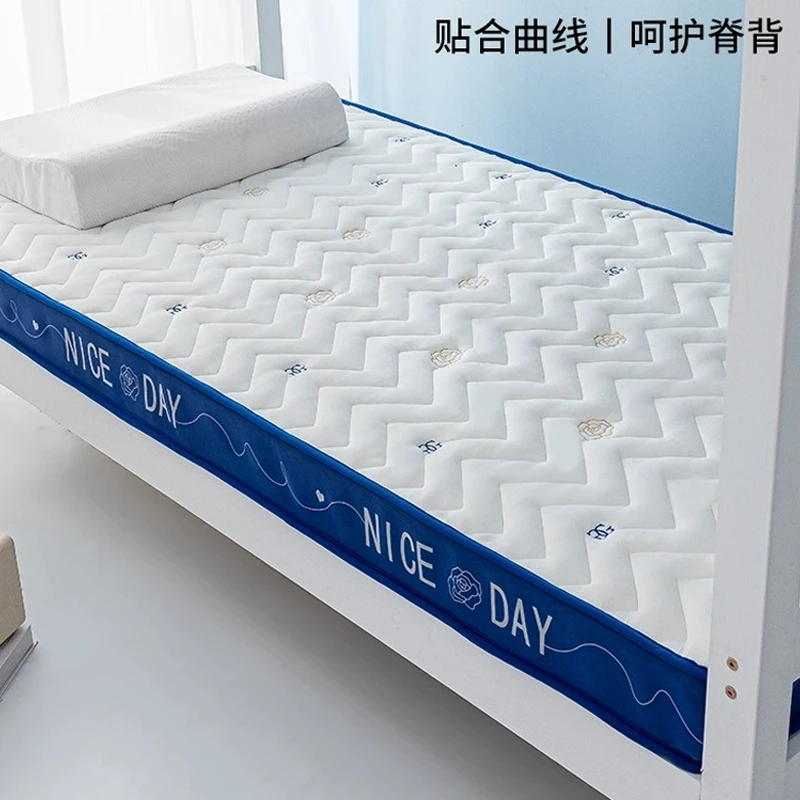 Latex Mattress Household Mattress Latex Memory foam Mattress Floor mat Foldable Slow rebound Tatami Mat Bedspreads 5/8cm King Twin Queen Full Size