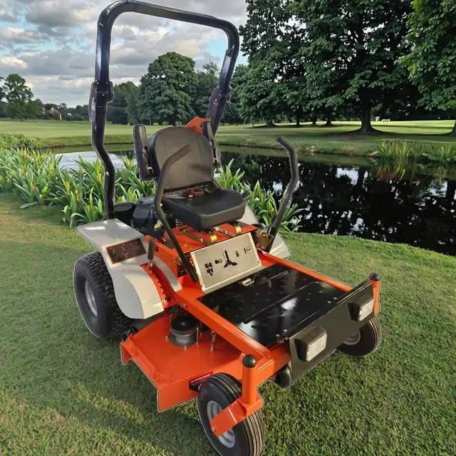 Customized China 48-inch Zero Reverse Ride Lawn Mower with Engine Heavy Duty Lawn Tractor for Sale 2