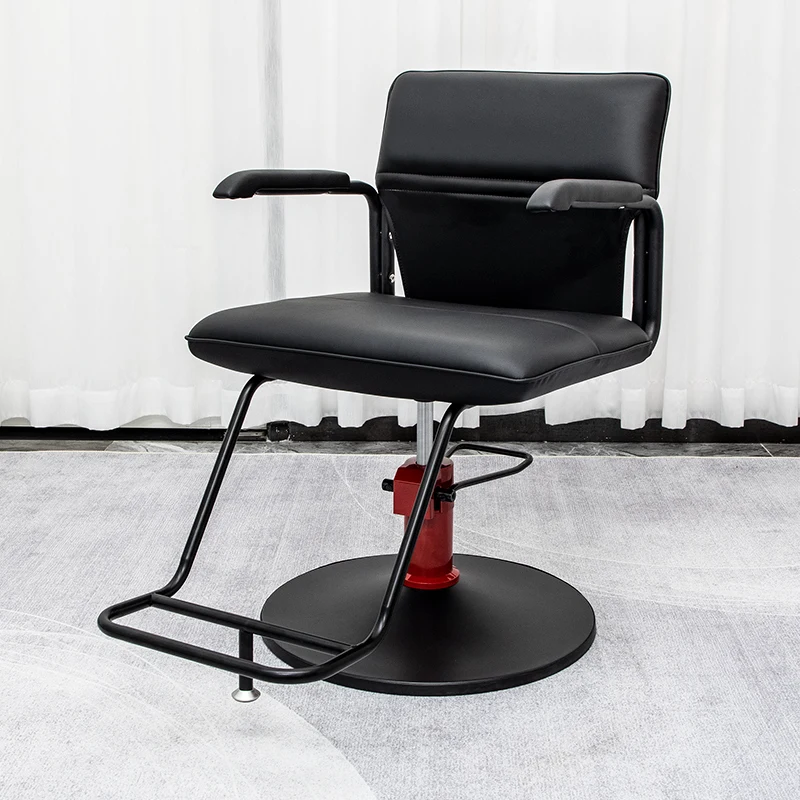 Cosmetic Swivel Chair Treatment Leather Professional Aesthetic Chair Hairstylist Footrest Taburete Barber Equipment LJ50BC
