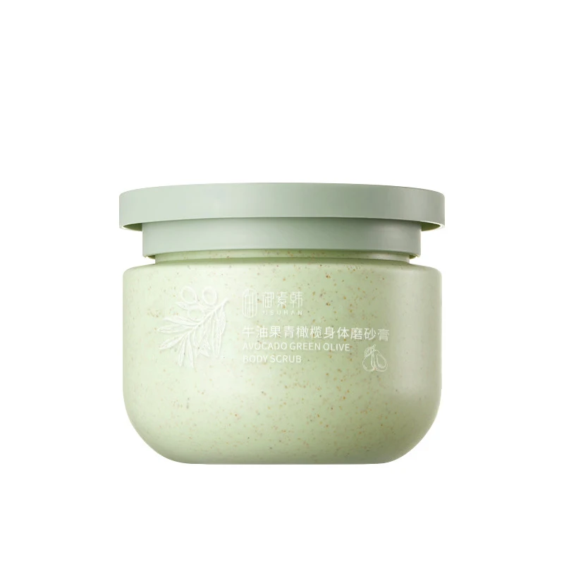 

Avocado Olive Body Scrub for All Natural Skin Care - Exfoliating Multi Purpose Body Scrub Moisturizes and Nourishes Skin