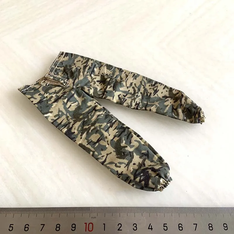

1/6 Scale Female Soldier Camouflage Combat Pants Clothes Model for 12in Action Figure Toys Accessory