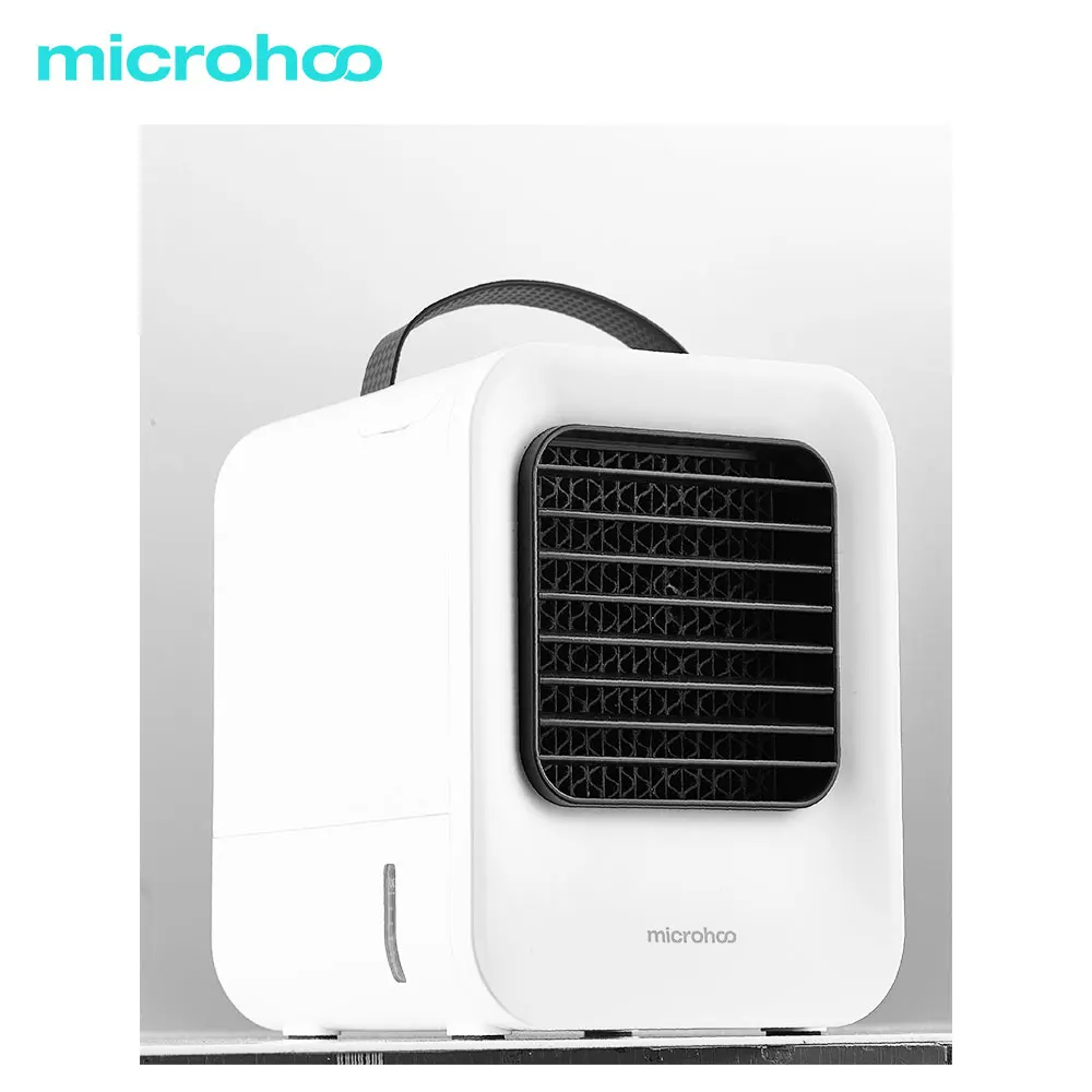 Microhoo Wireless portable humidifying air conditioner fan Portable Usb Fan summer fans
