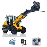 SALE LESU AT1050 RC Hydraulic Loader RTR 1/14 Machine Telescopic Arm Fork Lift Truck Model Construction Vehicles RC Car 1