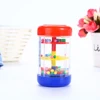 Baby Rain Stick Rainbow Hourglass Rain Music Instrument Toys Rattle Baby Educational Montessori Sensory Toy for Kids 6 12 Months 6
