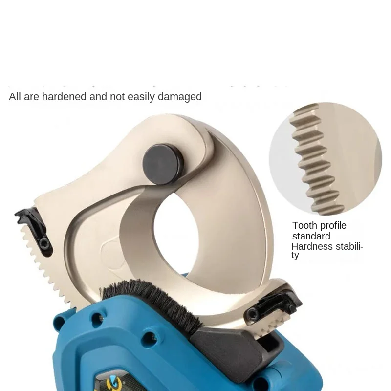 18V Electric ratchet cutter cable cutter light and fast EC-50M cable cutter 50mm cable gear type scissors EC-65M Factory price 3