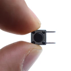 YUSIJIE 2-pin button Welding trigger light touch button 6*6*5 small button