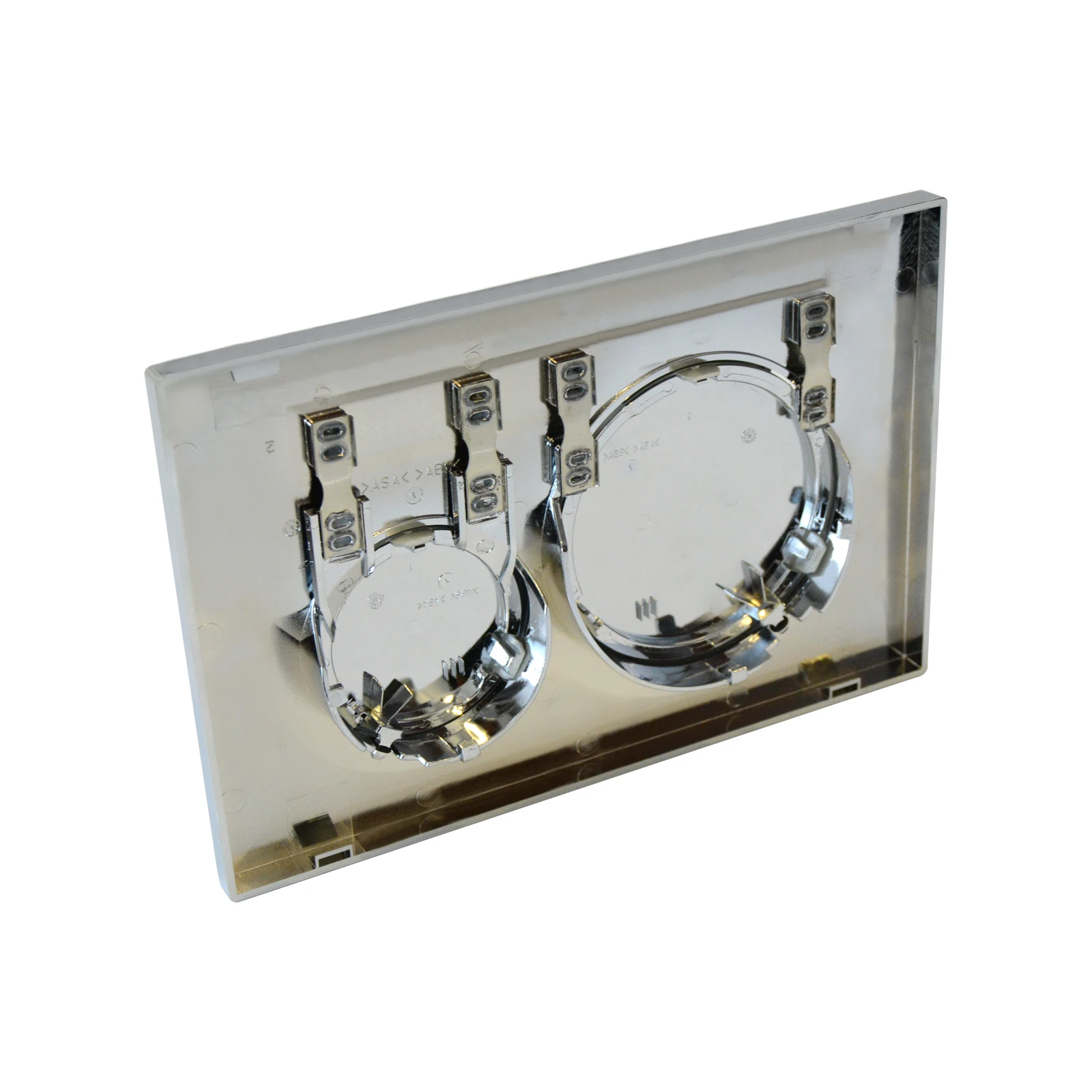 Flushing Plate with Flush Lever Set & Mounting Frame Fits Geberit Sigma 20 Spare Parts Dual Flush Silver Chrome