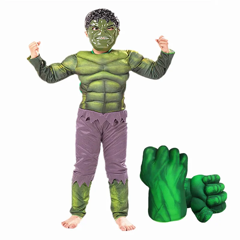 Boy Superhero Costume Boxing Gloves Toys Fists Superheros Soft Plush Toys Cosplay Boy Girl Christmas Halloween Gifts