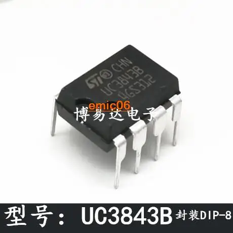 

10pieces Original stock UC3843 UC3843B DIP-8 PWM