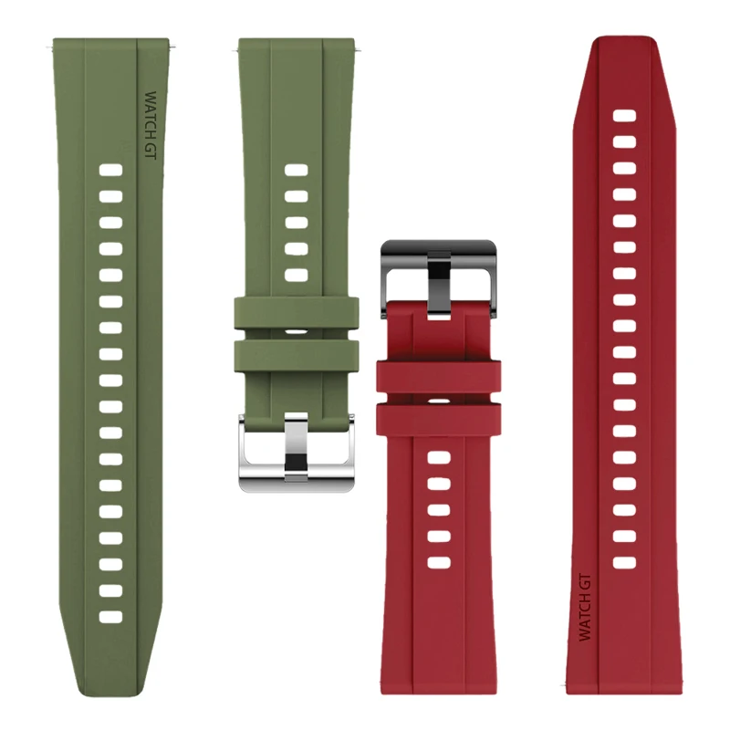 Premium Silicone Watch Strap - Classic & Stylish 22mm фит