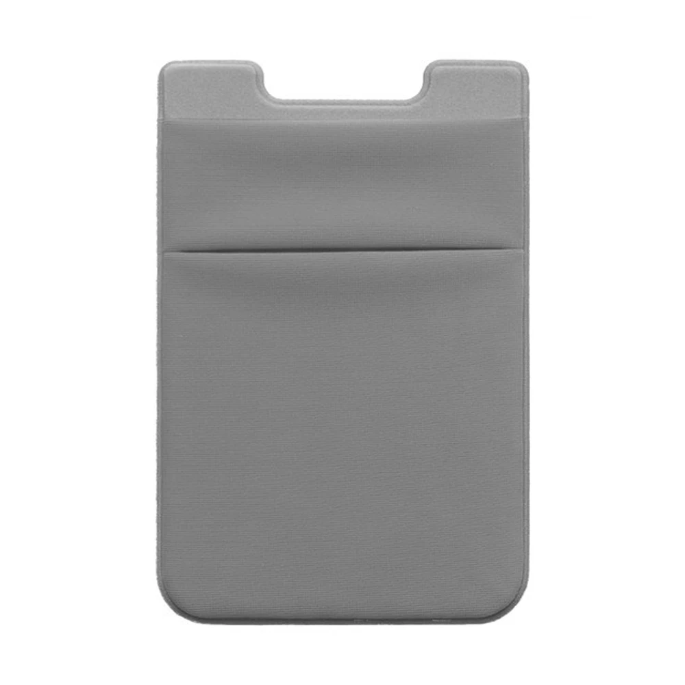 Elastic Phone Wallet: Compact Card Holder & Storage Sleeve