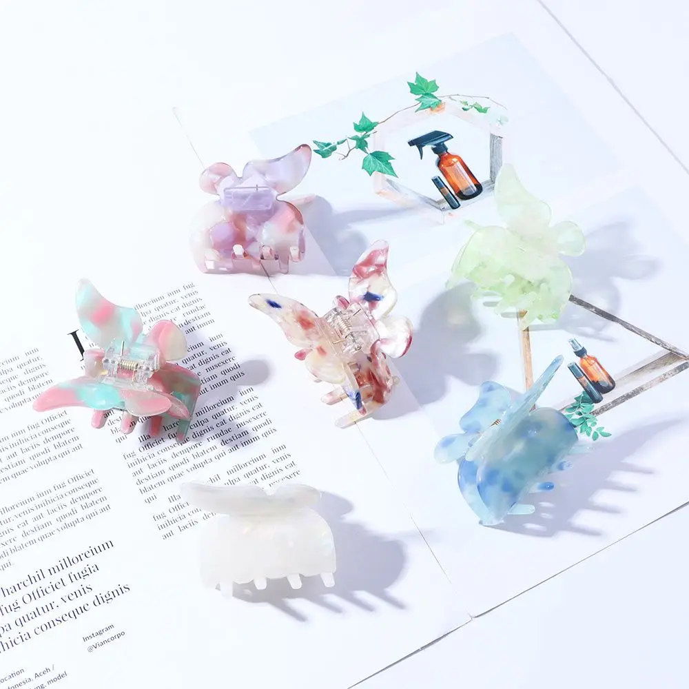 

Заколка-бабочка для волос с искусственной кислотой