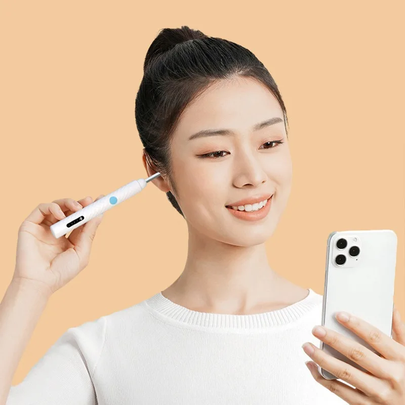 รูปสินค้า เครื่องทำความสะอาดหูอัจฉริยะ พร้อมกล้อง WiFi ชาร์จ USB-C