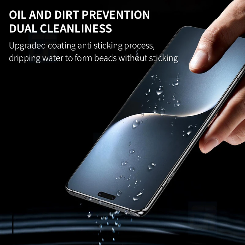 Enhanced 4-Pack Hydrogel Screen Protector Films