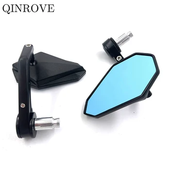 Specchio Bar End da 17-22mm per moto Specchio in lega di alluminio universale per Suzuki SV 400 650 CFMOTO 250NK Honda Hornet CBR Ducati 1