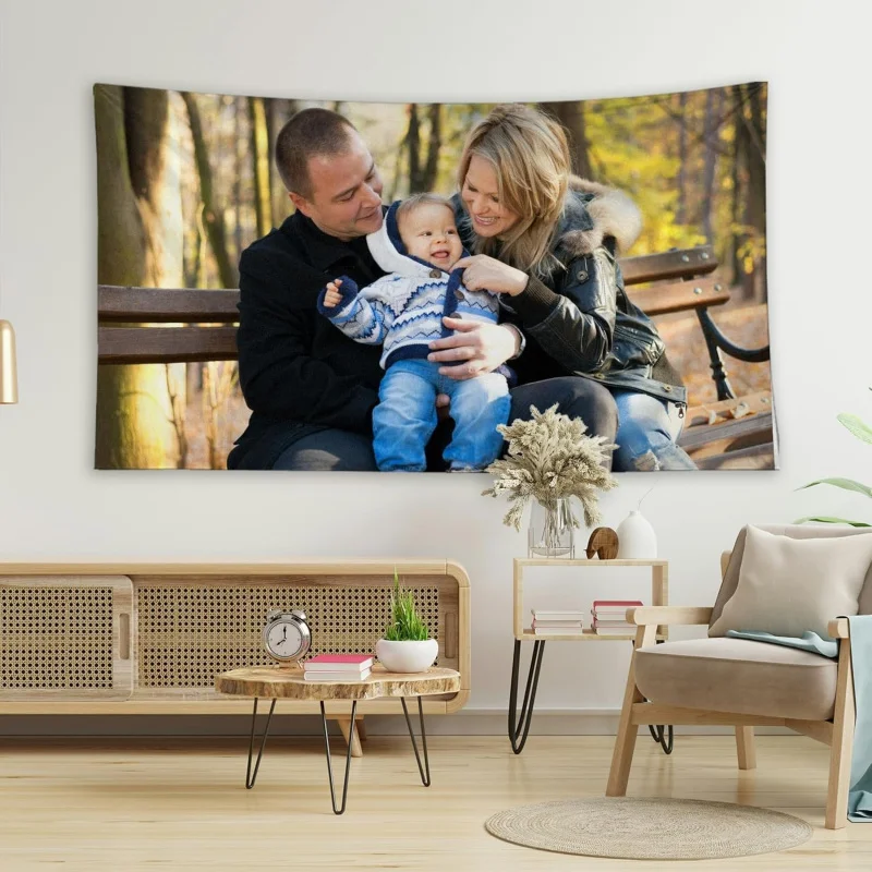 Custom HD Tapestry Personalized Wall Art for Bedroom