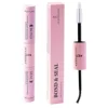 Eyelash Gluing and Sealing for Eyelash Clusters Strong Fixed  Eyelash Glue Lasting 48H 2 in 1(5ml Black Glue + 5ml Clear Seal) 5