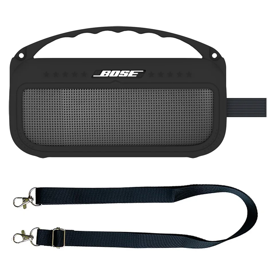 Portable Bluetooth Speaker Silicone Handle Cover Case Replacement for Bose SoundLink Flex