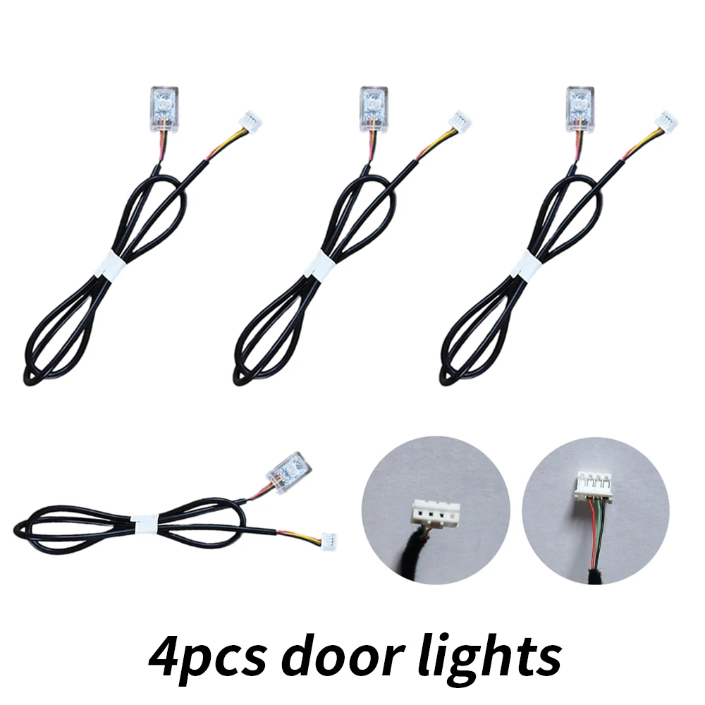 4pcs door lights