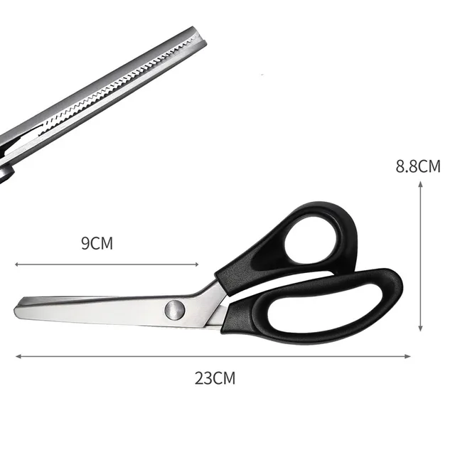 Pinking Shears For Fabric Cutting Zig Zag Scissors - Temu