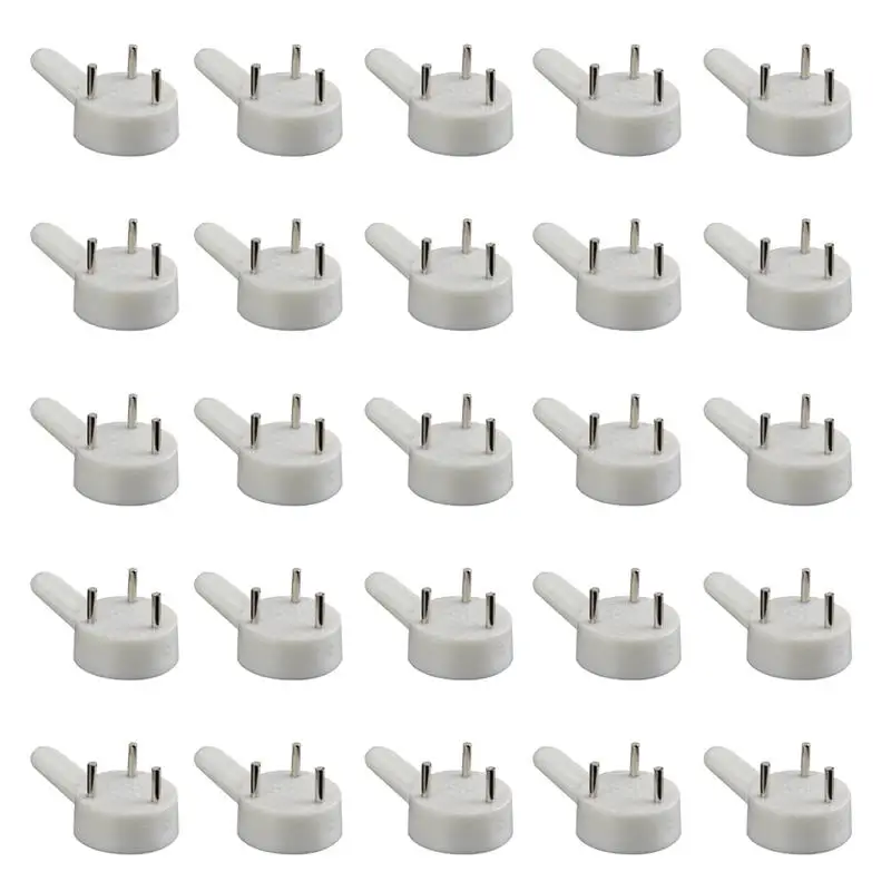 100Pcs Frame Hooks No Trace Nails Plastic Wall Hooks Oil Painting Photo Frames Photo Frames Hooks Clothes Hanger 2.2x1.5x1.2cm