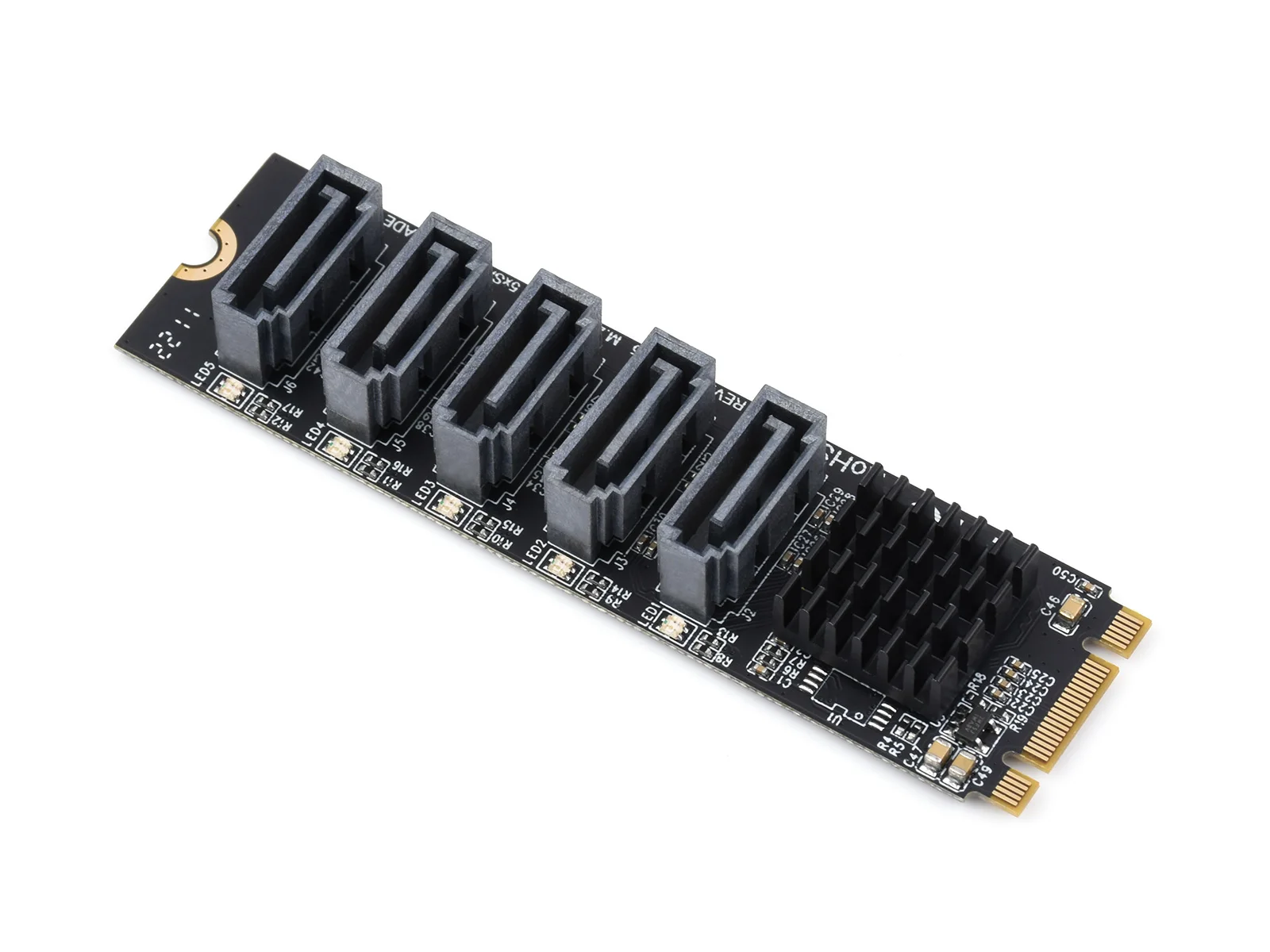 M.2 NGFF sata-5-ch SATA3 Ȯ, JMB575  Ĩ      SATA  Ʈ