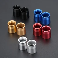 10Pcs Aluminum Golf Ferrules for 0.335 or 0.370 Tips Irons Shaft Adapter Sleeve Ferrules Driver Club Shafts Ball Connection Ring 1