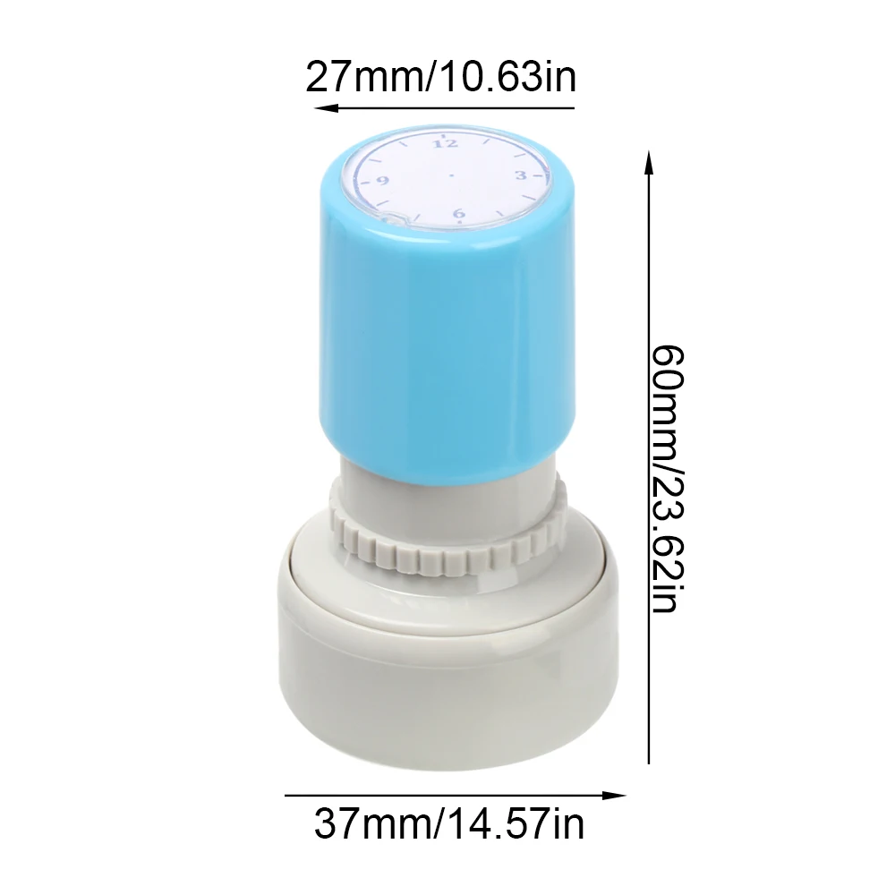 Gifts Teaching Aids Stamps Teaching Seal Learning Recognition Clock Dial Clock Stamp Student Tools
