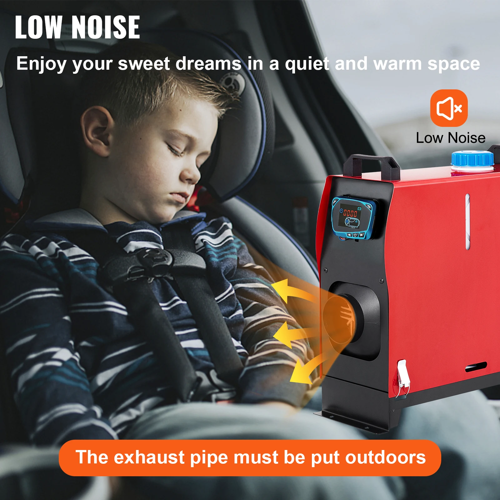 Vevor Diesel Heater | One Diesel Heater | Electronic Diesel | Rv Heaters  Diesel - Heating u0026 Fans - Aliexpress