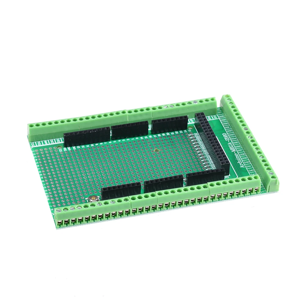 Compatible-with-MEGA2560-Double-side-PCB-Prototype-Screw-Terminal-Block ...