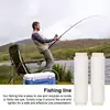Transparent Fishing String 656 Feet/Roll Clear 2Pcs Fishing Bait Thread Invisible Fishing Wire 0.2mm Elastic Fishing Thread For 1