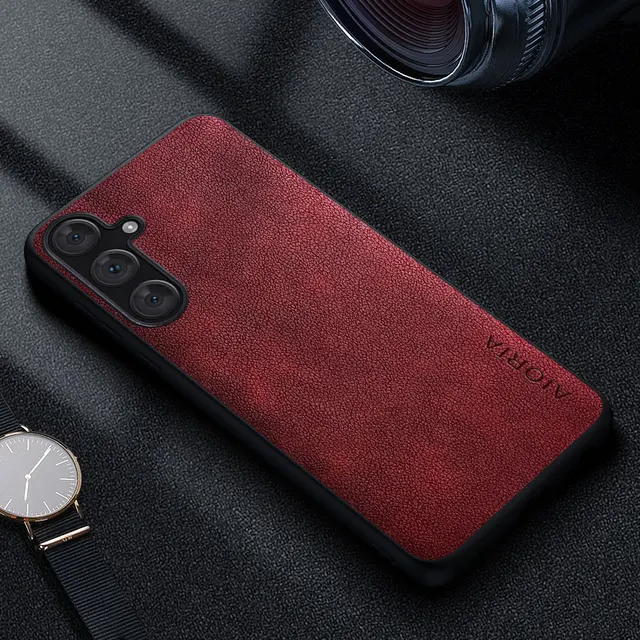 Capa de couro premium para Samsung Galaxy: proteção e estilo inigualáveis