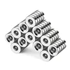 10x5-M3/12x5-M3/15x3-M4 Hole Strong Countersunk Round  Neodymim Imans Powerful Rare Earth Permanent Fridge Magnts with hole 1