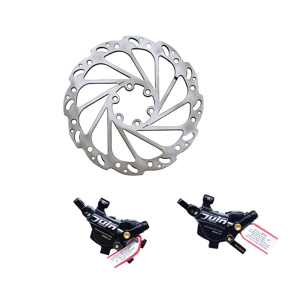 Juin Tech-M1 Mountain Bicycle Electric Bike Disc Brake Set, Cable