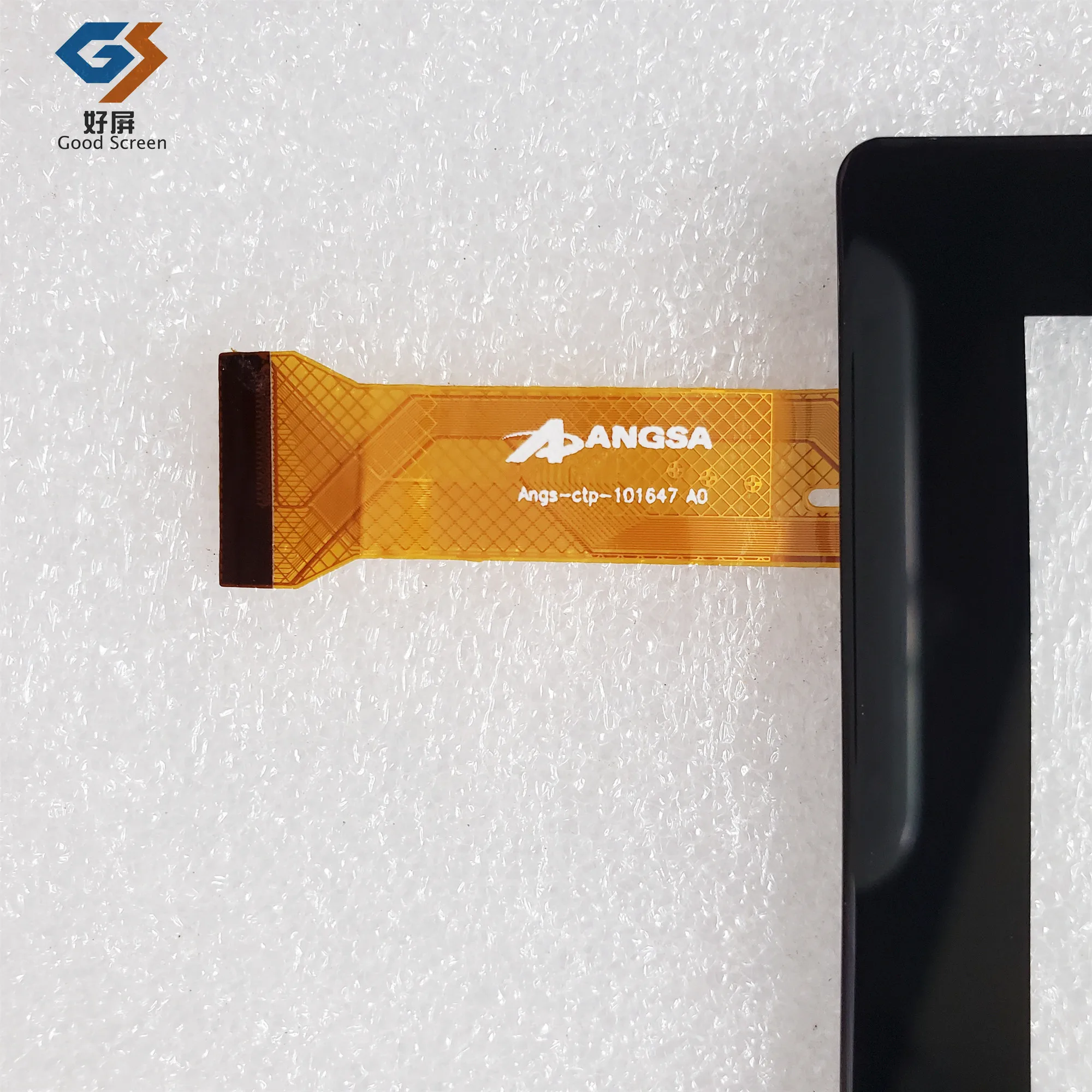Digitador Capacitivo Preto do Tela Táctil Painel de Vidro Externo 101 p n Angs-ctp101647 Tabuleta de a0 pc a3 a7 Novo - Imagem 3