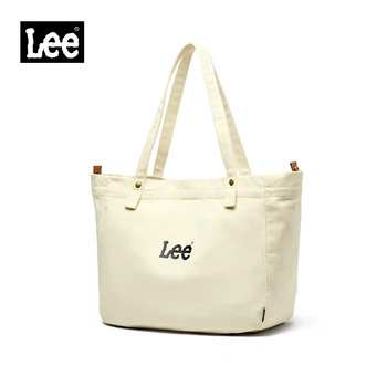LEE Borsa a tracolla stile coreano da donna in tessuto Oxford di grande capacità da 15,6 pollici per laptop Borse tote alla moda per passeggiate casual da ufficio da lavoro 1
