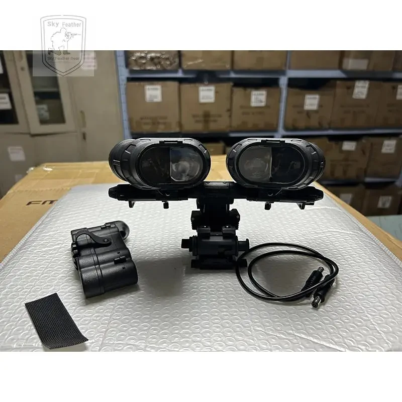 FMA GPNVG18 Nachtsichtgerät Nicht-Funktionale Version und Kunststoffhalterung für NVG L4G19/L4G24 Helm – Detail 3