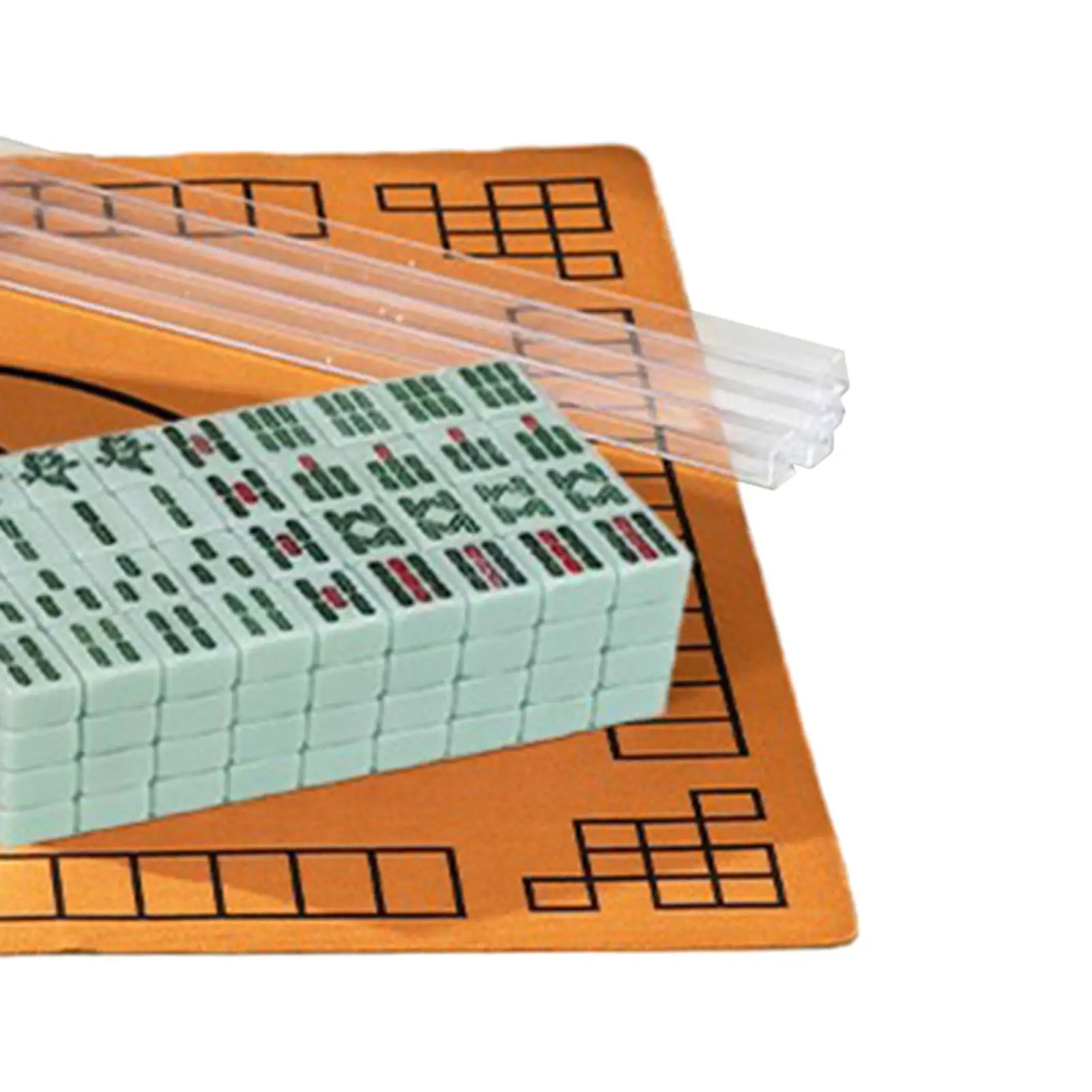 Mini mAh Jong Game Set Traditional Entertainment Portable Party Friends Gathering Game for Travel Party Chinese New Year Holiday 5