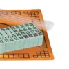 Mini mAh Jong Game Set Traditional Entertainment Portable Party Friends Gathering Game for Travel Party Chinese New Year Holiday 5