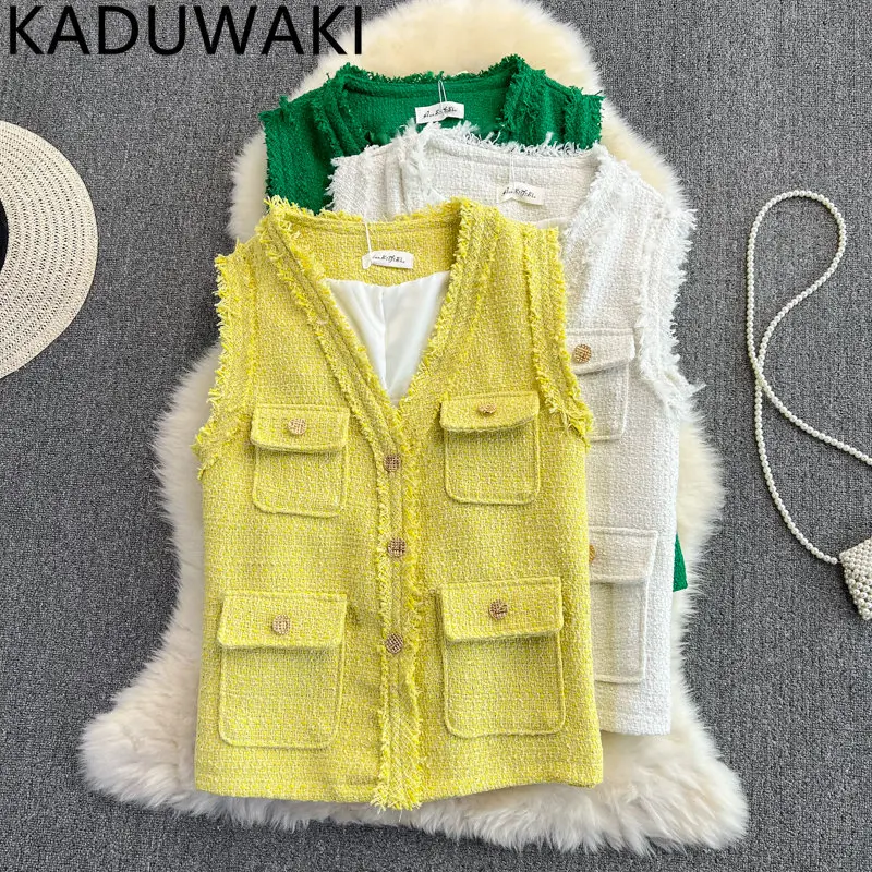 Blusa De Verano Para Mujer, Cuello Cuadrado, Sin Mangas, Holgada, Informal, Para Primavera, 2025, Fruncida, A La Moda, Y2K, Básica, Linda Para Mujer, Azul, M